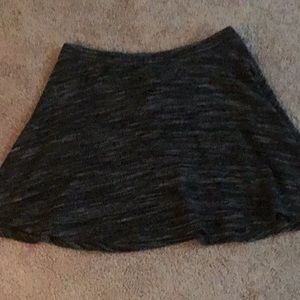 Black & white skirt. (Looks grey)